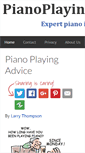 Mobile Screenshot of pianoplayingadvice.com